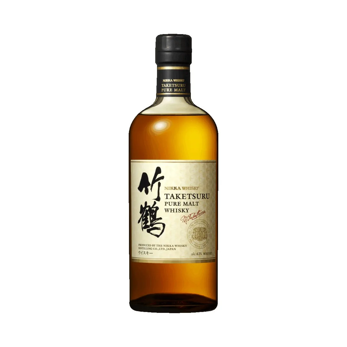 A bottle of Taketsuru Pure Malt