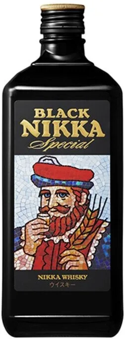 A bottle of Black Nikka Special